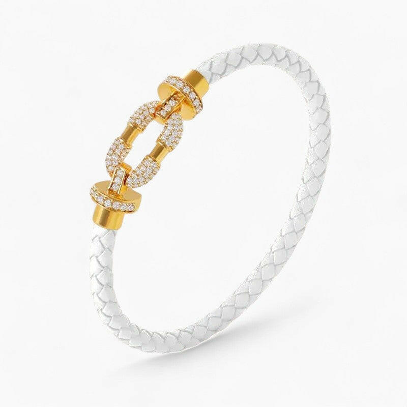 PARIS - Bracelet en cuir.