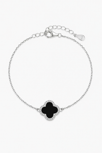 Bracelet trèfle à quatre feuilles – Signature délicate
