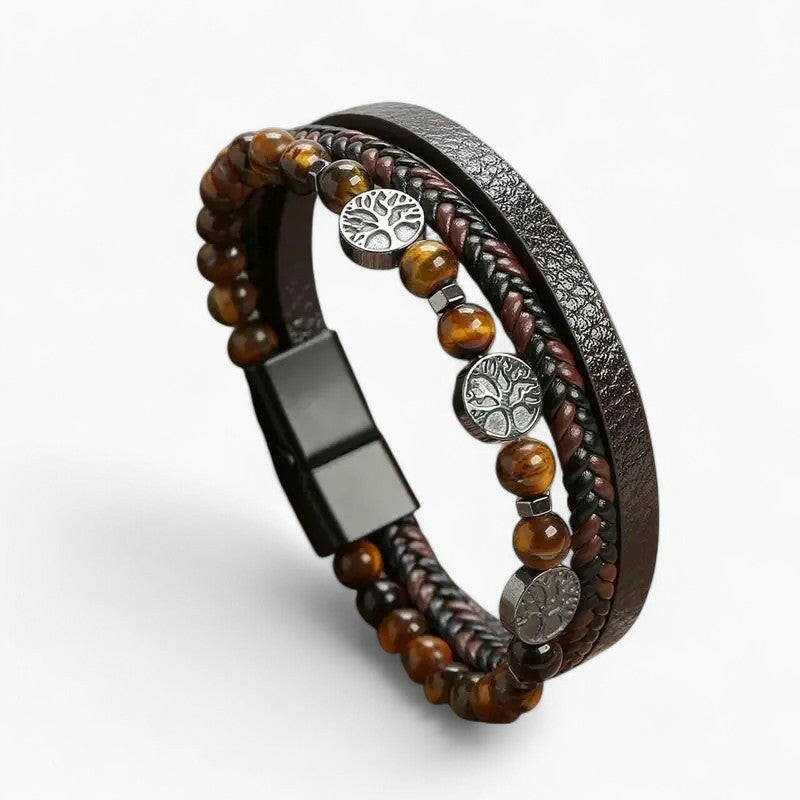 ZAYDEN - Bracelet cuir.
