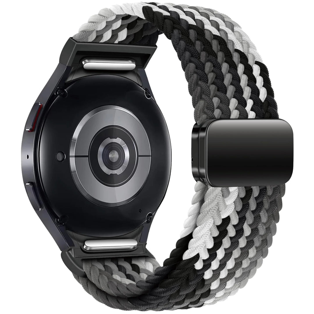 Bracelet tressé sans espace pour Samsung Galaxy Watch, bracelet magnétique, bracelet classique 47 43, 7, 6, 5, 4, 44mm, 40mm, 5 Pro - Le BRACELET 