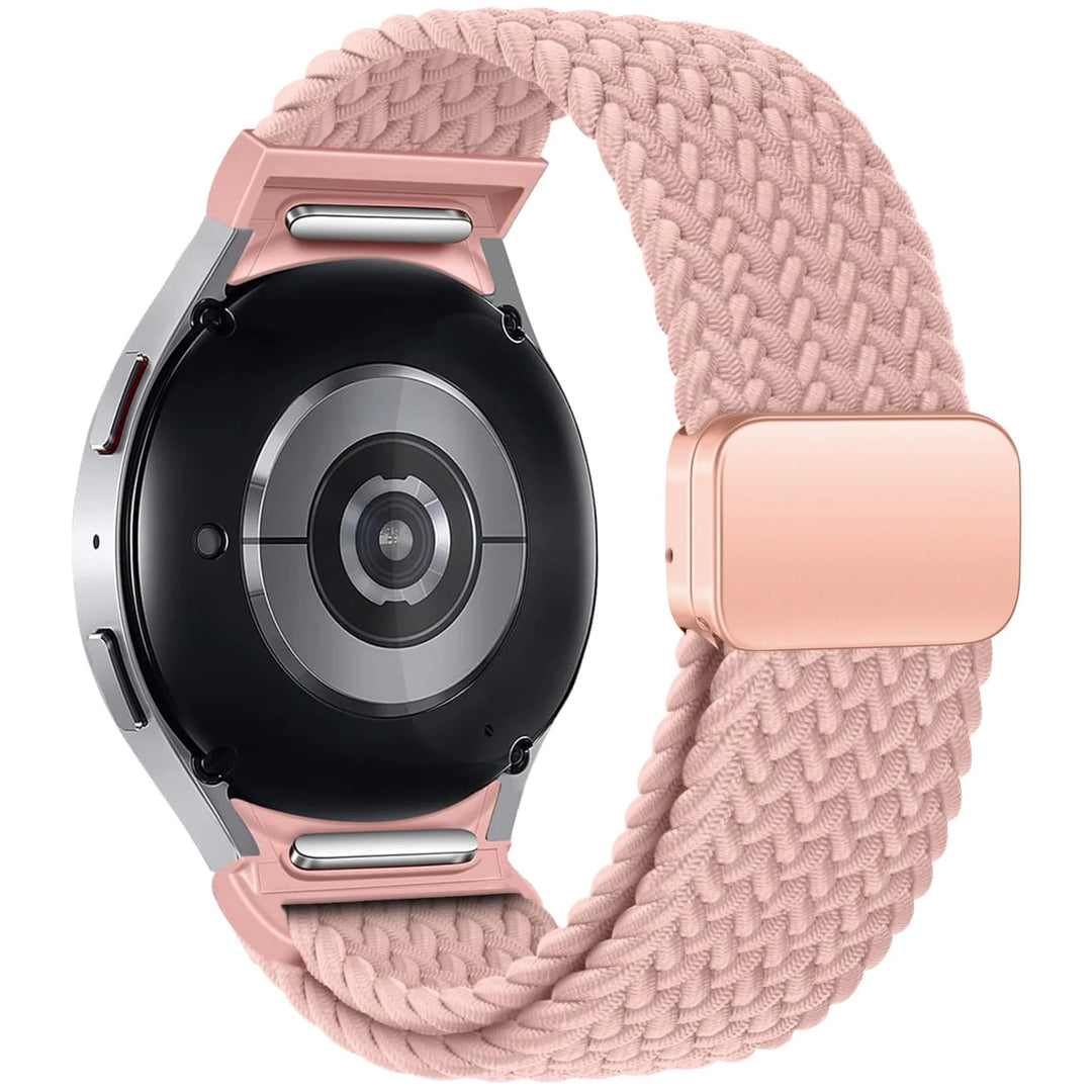 Bracelet tressé sans espace pour Samsung Galaxy Watch, bracelet magnétique, bracelet classique 47 43, 7, 6, 5, 4, 44mm, 40mm, 5 Pro - Le BRACELET 