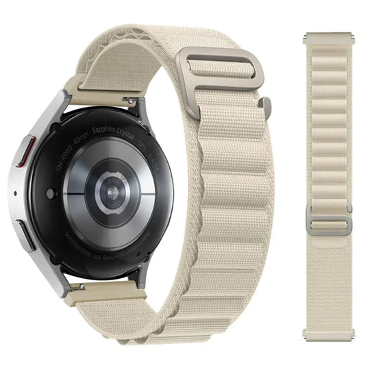 Bracelet de montre 20mm boucle alpine pour Samsung Galaxy Watch 6-4-Classic-5-Pro-Active 2 40mm 44mm sport 22mm bracelet Huawei GT 2 - Le BRACELET 