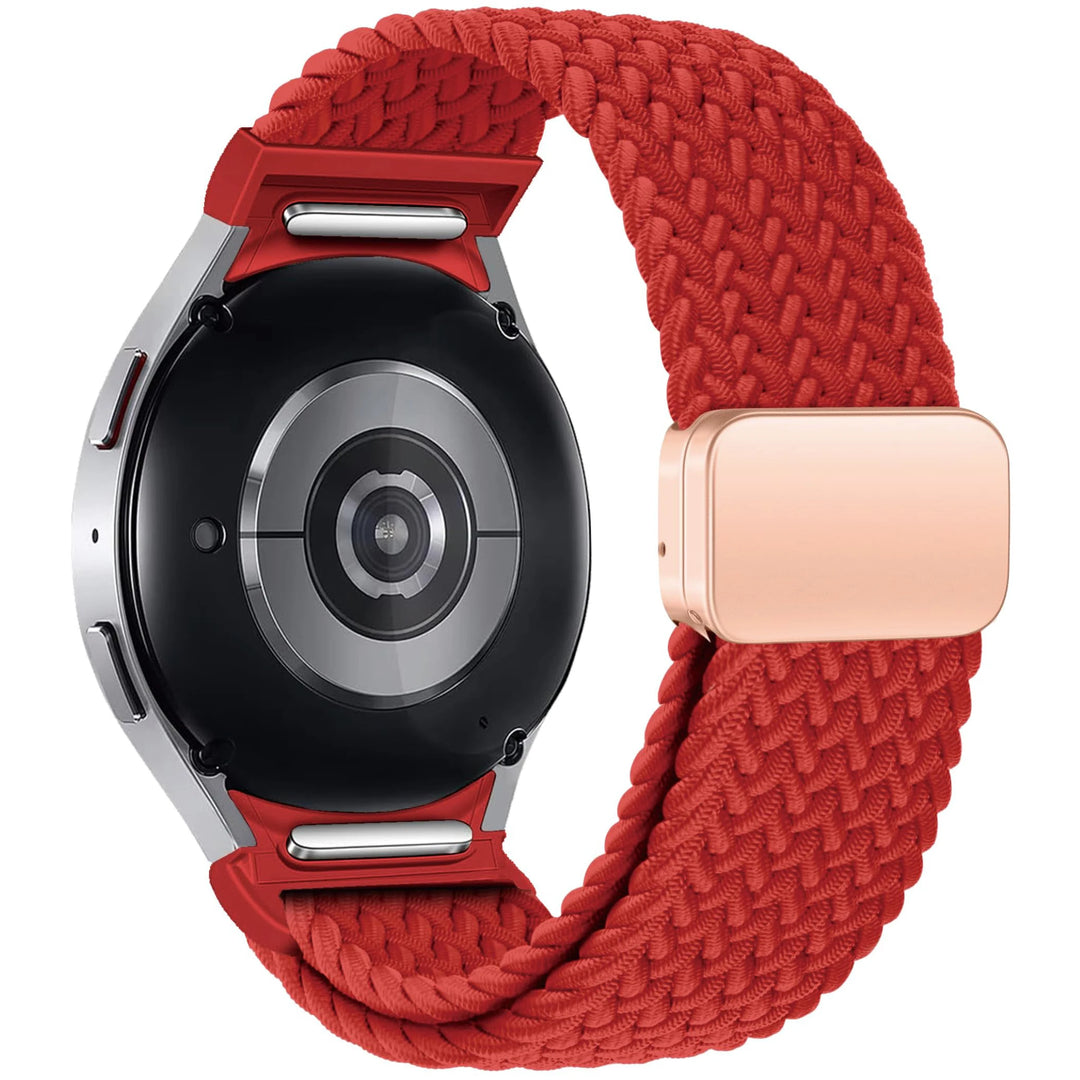 Bracelet tressé sans espace pour Samsung Galaxy Watch, bracelet magnétique, bracelet classique 47 43, 7, 6, 5, 4, 44mm, 40mm, 5 Pro - Le BRACELET 