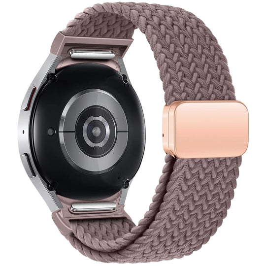 Bracelet tressé sans espace pour Samsung Galaxy Watch, bracelet magnétique, bracelet classique 47 43, 7, 6, 5, 4, 44mm, 40mm, 5 Pro - Le BRACELET 