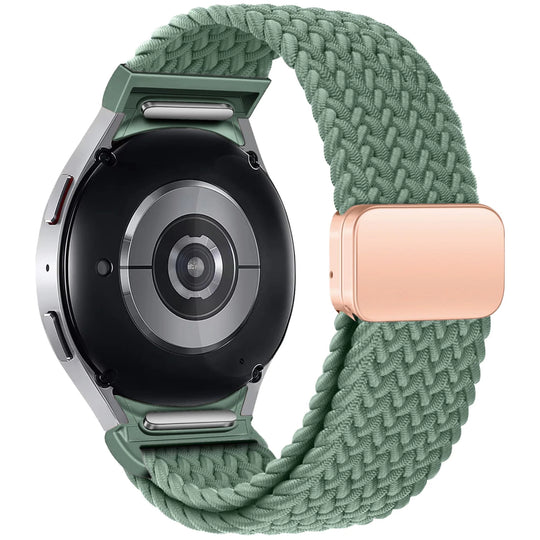 Bracelet tressé sans espace pour Samsung Galaxy Watch, bracelet magnétique, bracelet classique 47 43, 7, 6, 5, 4, 44mm, 40mm, 5 Pro - Le BRACELET 