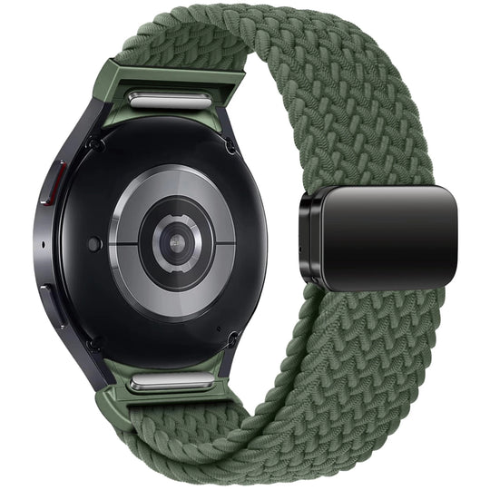 Bracelet tressé sans espace pour Samsung Galaxy Watch, bracelet magnétique, bracelet classique 47 43, 7, 6, 5, 4, 44mm, 40mm, 5 Pro - Le BRACELET 