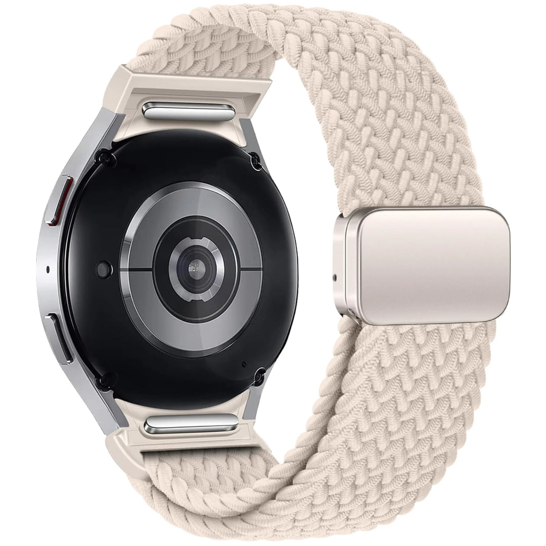 Bracelet tressé sans espace pour Samsung Galaxy Watch, bracelet magnétique, bracelet classique 47 43, 7, 6, 5, 4, 44mm, 40mm, 5 Pro - Le BRACELET 