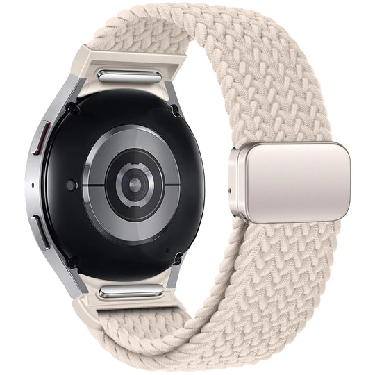 Bracelet tressé sans espace pour Samsung Galaxy Watch, bracelet magnétique, bracelet classique 47 43, 7, 6, 5, 4, 44mm, 40mm, 5 Pro - Le BRACELET 