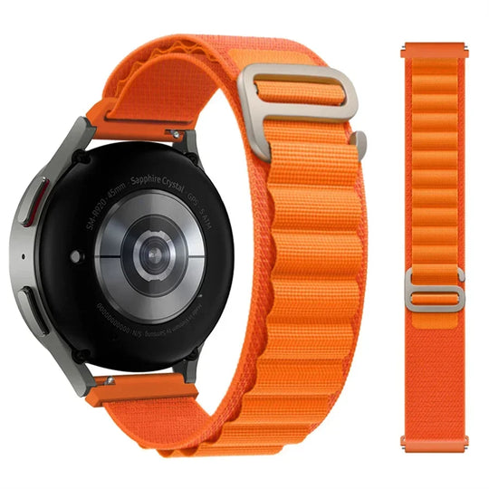 Bracelet de montre 20mm boucle alpine pour Samsung Galaxy Watch 6-4-Classic-5-Pro-Active 2 40mm 44mm sport 22mm bracelet Huawei GT 2 - Le BRACELET 