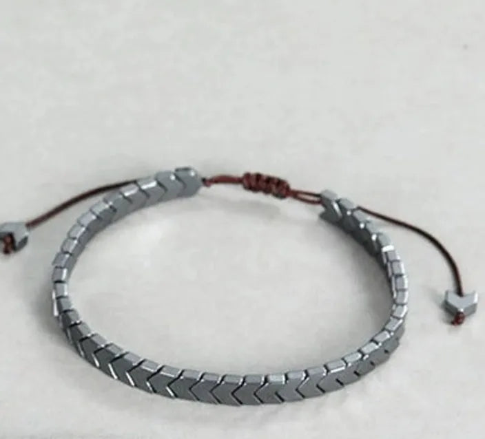 AARON - Ensemble de bracelets pour hommes. Bracelet perlé pour hommes Bracelet de style surfeur. Bracelet pour hommes empilable Bracelets empilables Bracelets Boho extensibles - Le BRACELET 