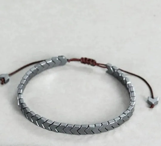AARON - Ensemble de bracelets pour hommes. Bracelet perlé pour hommes Bracelet de style surfeur. Bracelet pour hommes empilable Bracelets empilables Bracelets Boho extensibles - Le BRACELET 