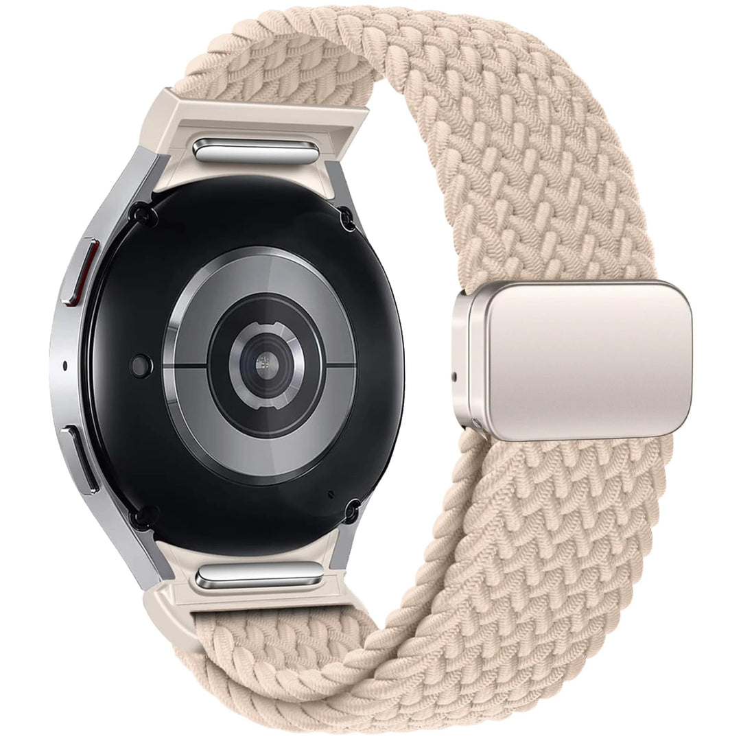 Bracelet tressé sans espace pour Samsung Galaxy Watch, bracelet magnétique, bracelet classique 47 43, 7, 6, 5, 4, 44mm, 40mm, 5 Pro - Le BRACELET 