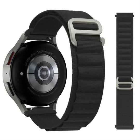 Bracelet de montre 20mm boucle alpine pour Samsung Galaxy Watch 6-4-Classic-5-Pro-Active 2 40mm 44mm sport 22mm bracelet Huawei GT 2 - Le BRACELET 