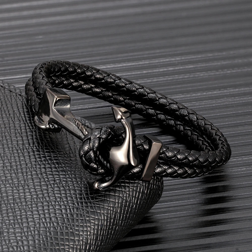 ROWAN - Bracelet cuir.