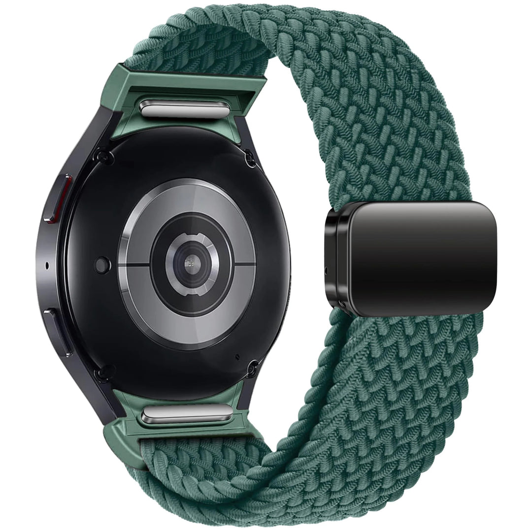 Bracelet tressé sans espace pour Samsung Galaxy Watch, bracelet magnétique, bracelet classique 47 43, 7, 6, 5, 4, 44mm, 40mm, 5 Pro - Le BRACELET 