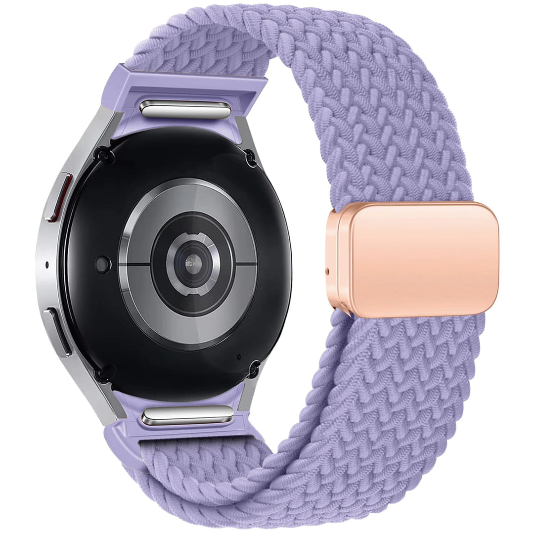 Bracelet tressé sans espace pour Samsung Galaxy Watch, bracelet magnétique, bracelet classique 47 43, 7, 6, 5, 4, 44mm, 40mm, 5 Pro - Le BRACELET 