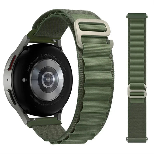 Bracelet de montre 20mm boucle alpine pour Samsung Galaxy Watch 6-4-Classic-5-Pro-Active 2 40mm 44mm sport 22mm bracelet Huawei GT 2 - Le BRACELET 