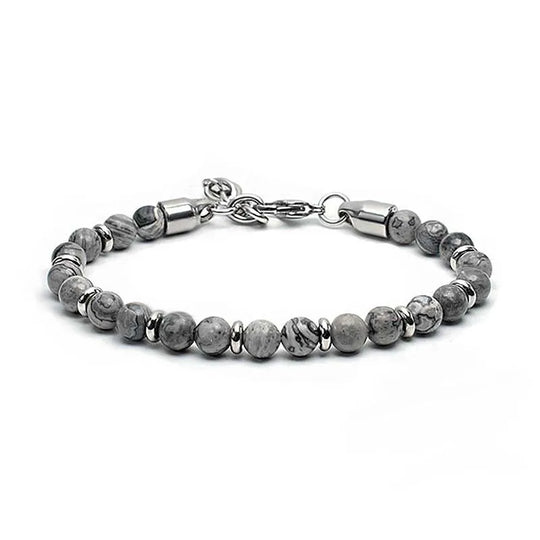 LEVI - Bracelet acier inoxydable.