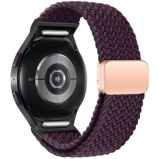 Bracelet tressé sans espace pour Samsung Galaxy Watch, bracelet magnétique, bracelet classique 47 43, 7, 6, 5, 4, 44mm, 40mm, 5 Pro - Le BRACELET 