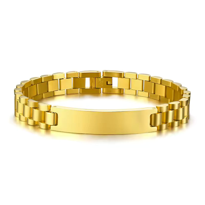 AXEL | Bracelets d'identification personnalisés & acier inoxydable