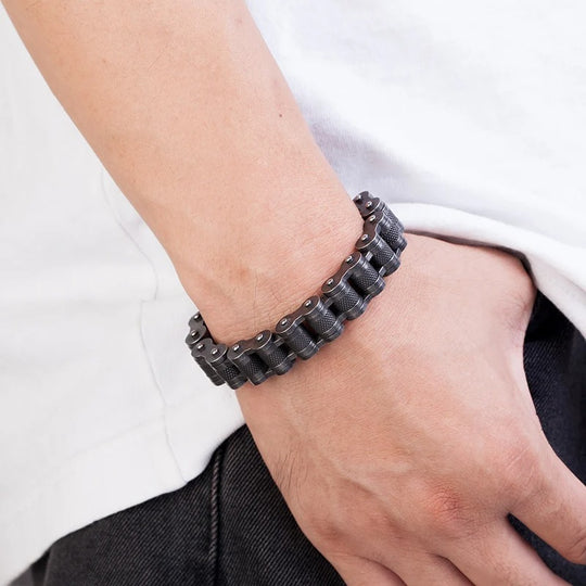 GRAYSON | Bracelet en acier inoxydable