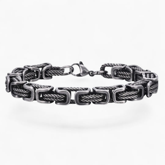 LONDON | Bracelet homme acier inoxydable maillons