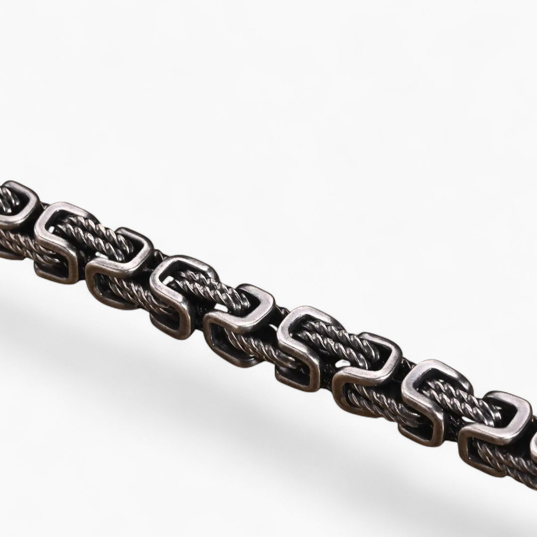 LONDON | Bracelet homme acier inoxydable maillons