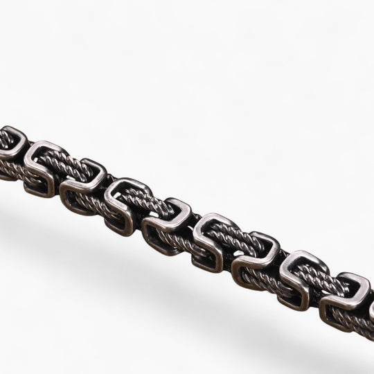 LONDON | Bracelet homme acier inoxydable maillons