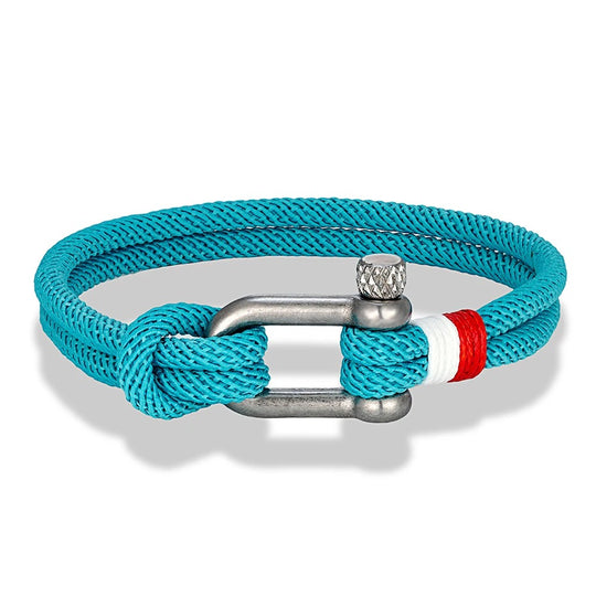 EVAN | Bracelets en corde & acier Inoxydable