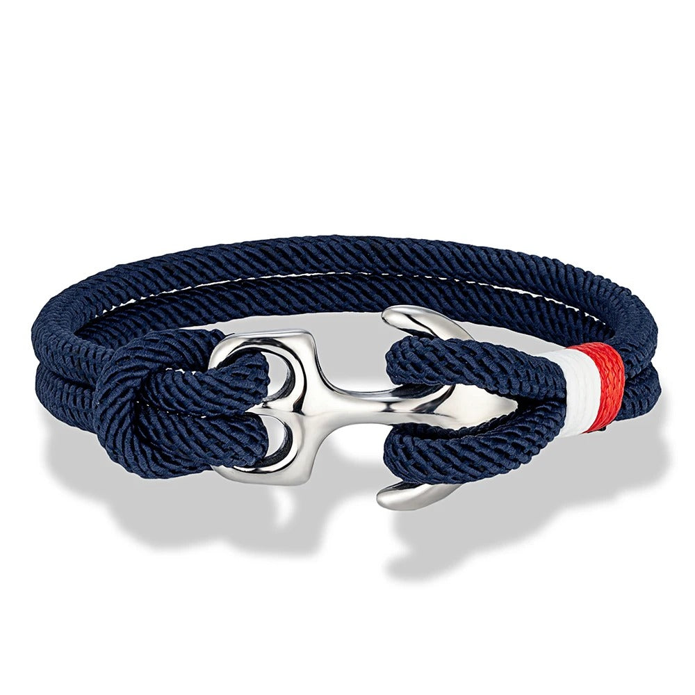 MAX | Bracelets en corde & acier inoxydable
