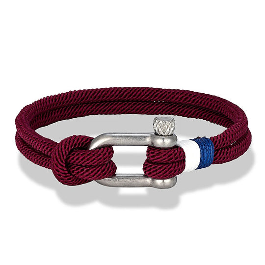 EVAN | Bracelets en corde & acier Inoxydable