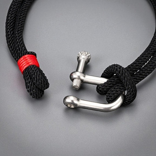 EVAN | Bracelets en corde & acier Inoxydable