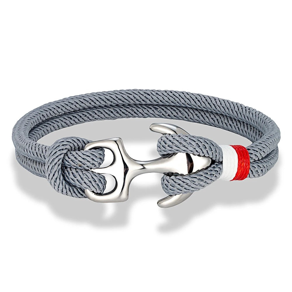 MAX | Bracelets en corde & acier inoxydable