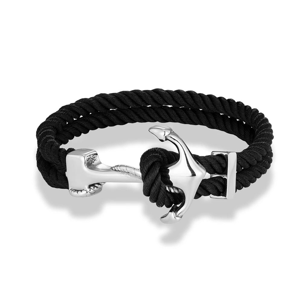 ETHAN | Bracelets en corde & acier inoxydable