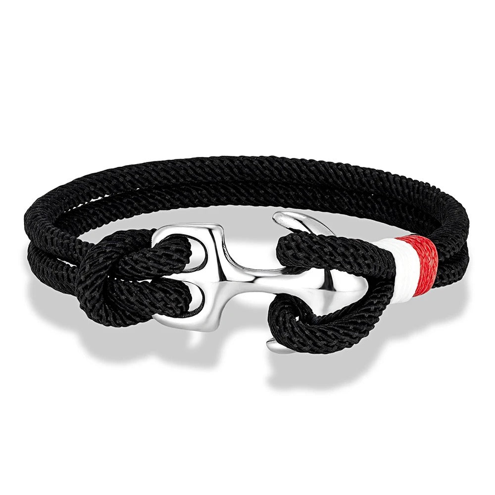 MAX | Bracelets en corde & acier inoxydable