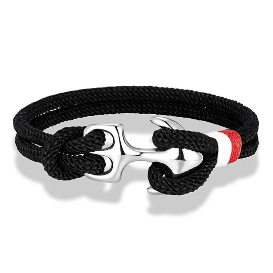 MAX | Bracelets en corde & acier inoxydable