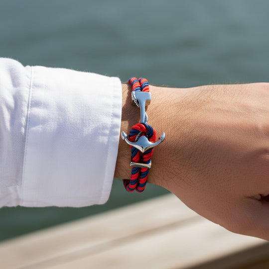 ETHAN | Bracelets en corde & acier inoxydable