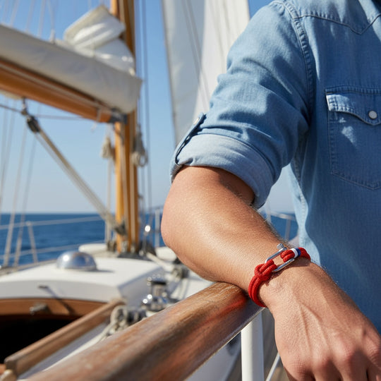EVAN | Bracelets en corde & acier Inoxydable