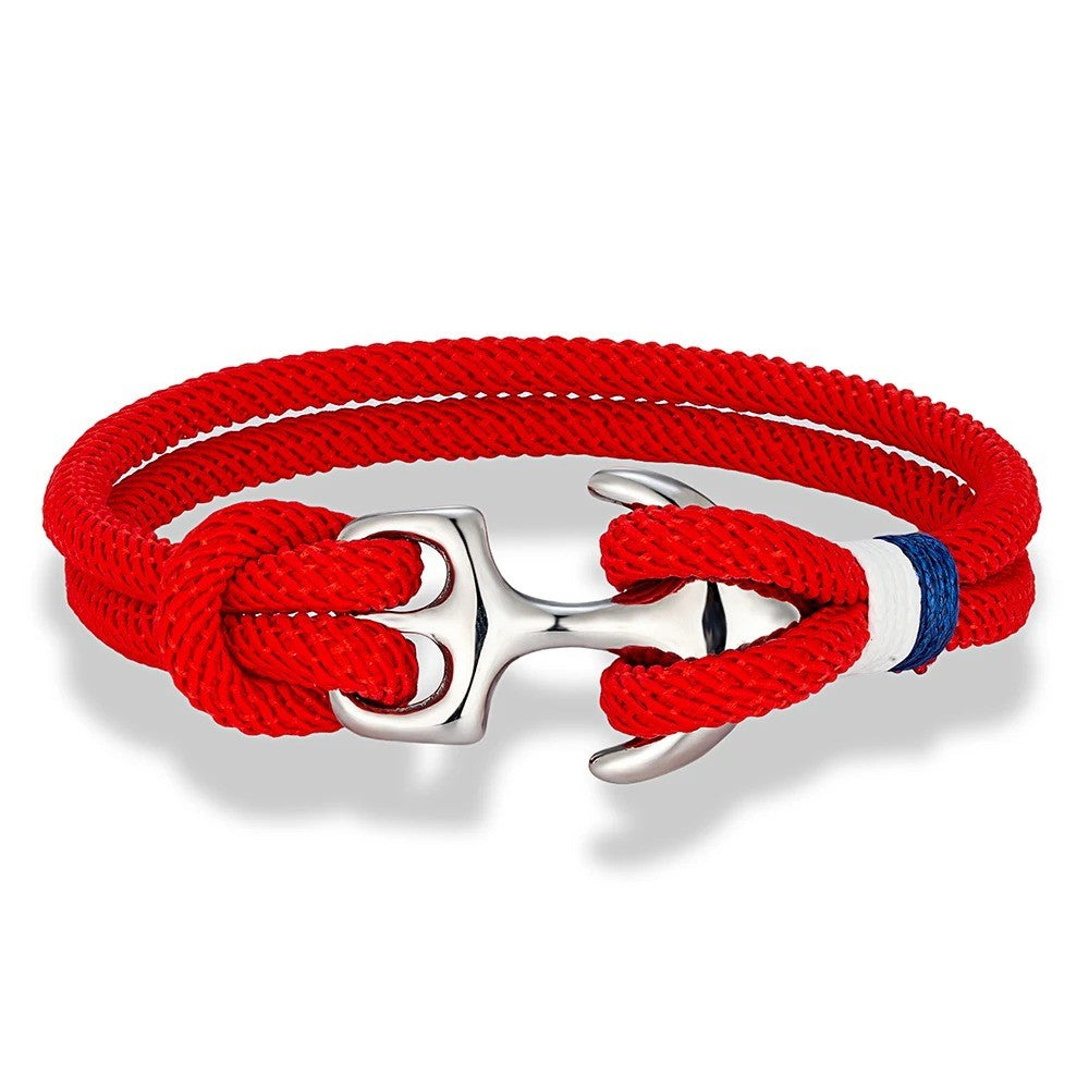 MAX | Bracelets en corde & acier inoxydable