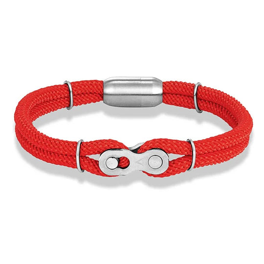 TAYLOR | Bracelet en acier inoxydable & double corde