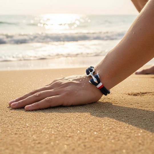 MAX | Bracelets en corde & acier inoxydable