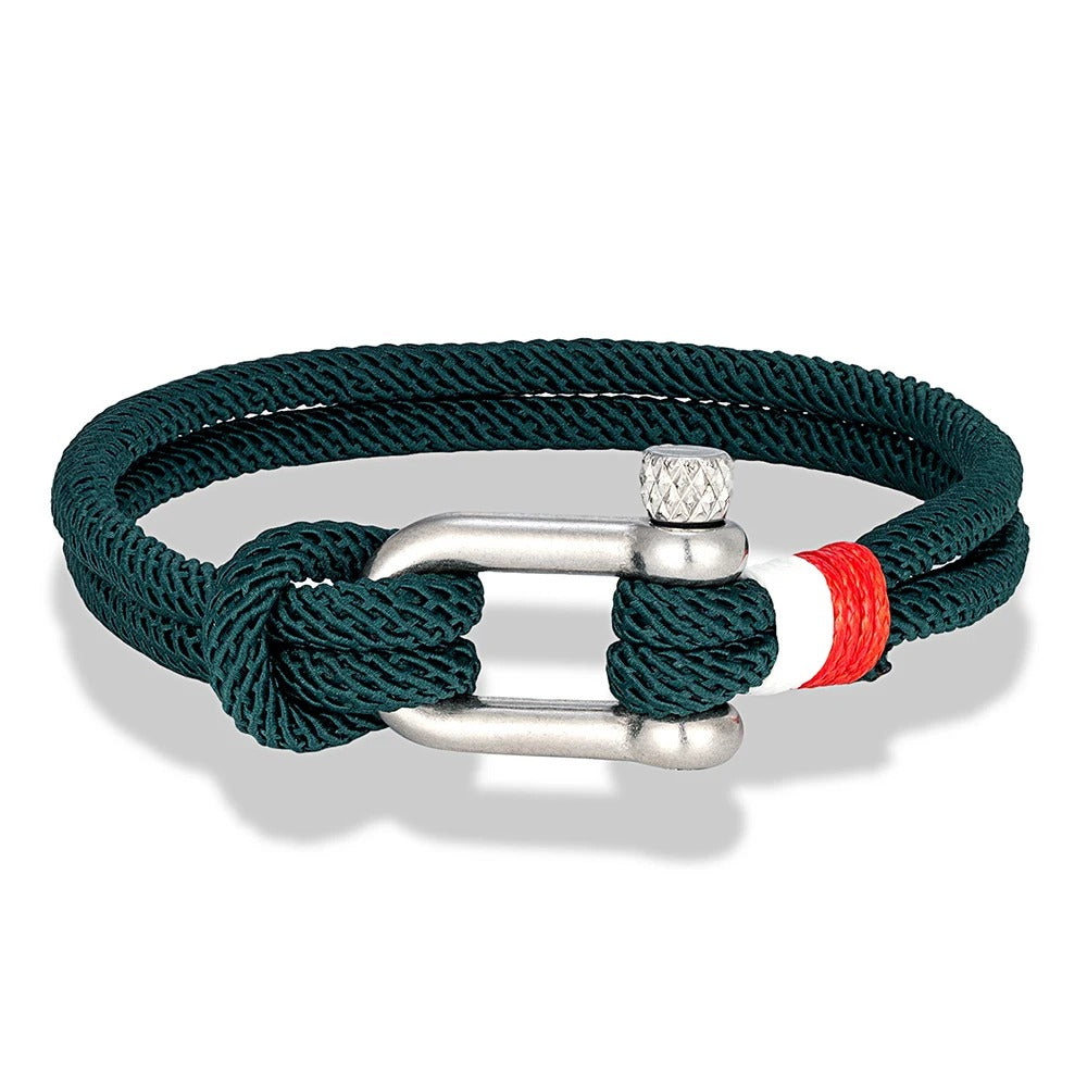 EVAN | Bracelets en corde & acier Inoxydable