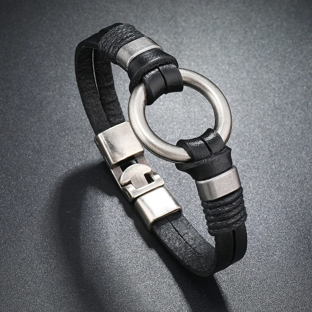 ADDISON | Bracelet homme cuir élégant