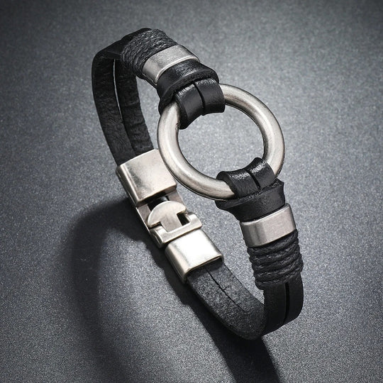 ADDISON | Bracelet homme cuir élégant