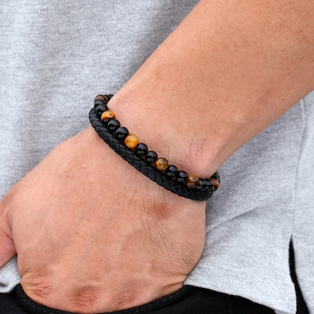 REESE | Bracelet Cuir Homme