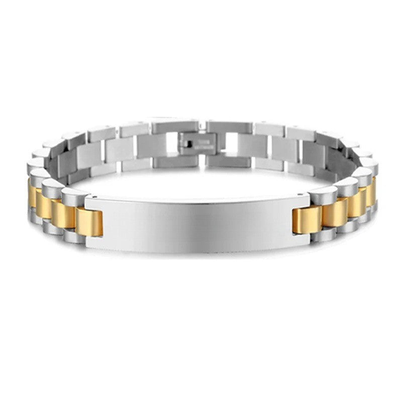 AXEL | Bracelets d'identification personnalisés & acier inoxydable