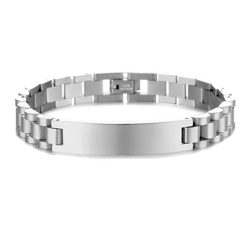 AXEL | Bracelets d'identification personnalisés & acier inoxydable