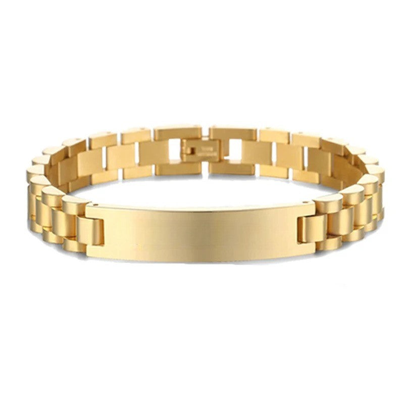 AXEL | Bracelets d'identification personnalisés & acier inoxydable