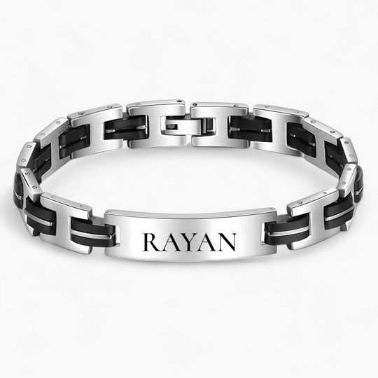 AXEL | Bracelets d'identification personnalisés & acier inoxydable