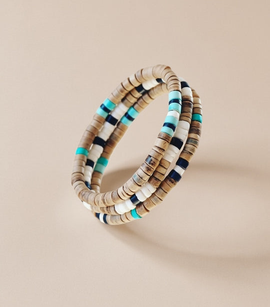 AARON | Bracelet perlé homme en pierres naturelles